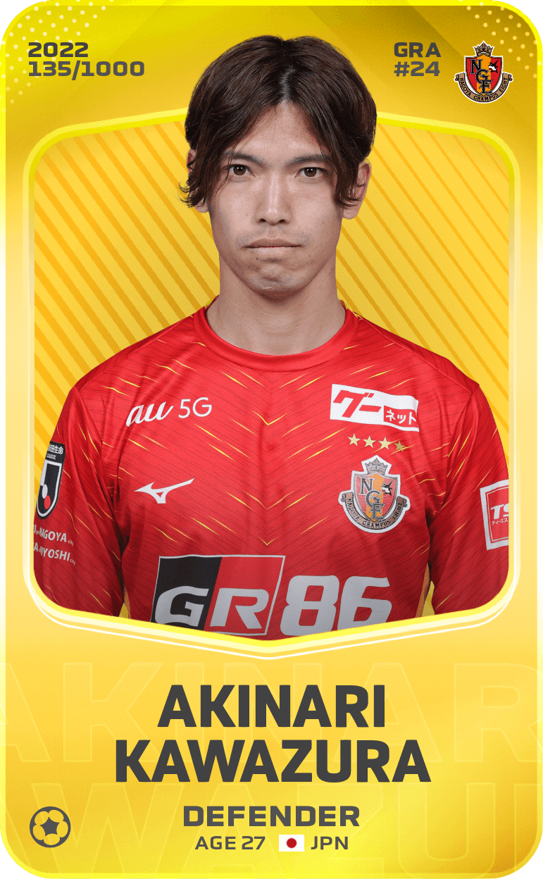 Akinari Kawazura 2022-23 • Limited 135/1000