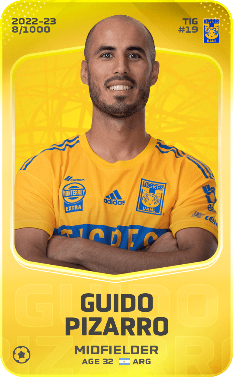 Guido Pizarro 2022-23 • Limited 8/1000