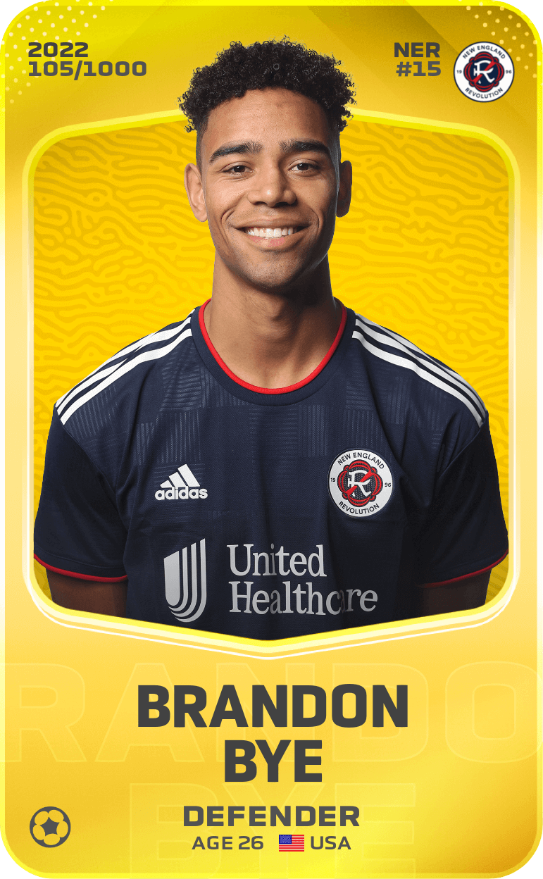 Brandon Bye 2022-23 • Limited 105/1000
