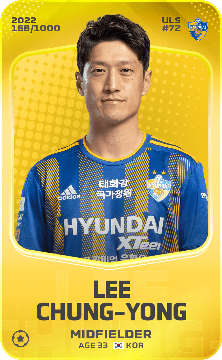 Lee Chung-Yong 2022-23 • Limited 168/1000