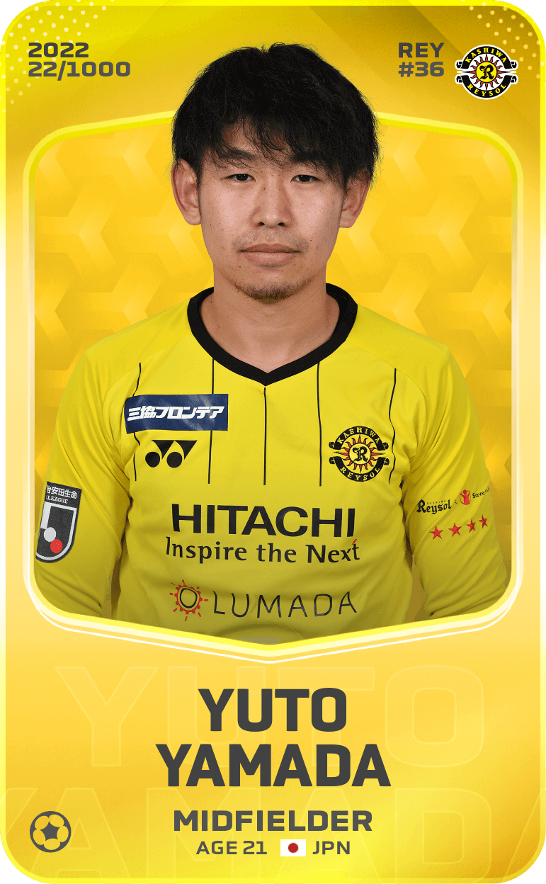 Yuto Yamada 2022-23 • Limited 22/1000