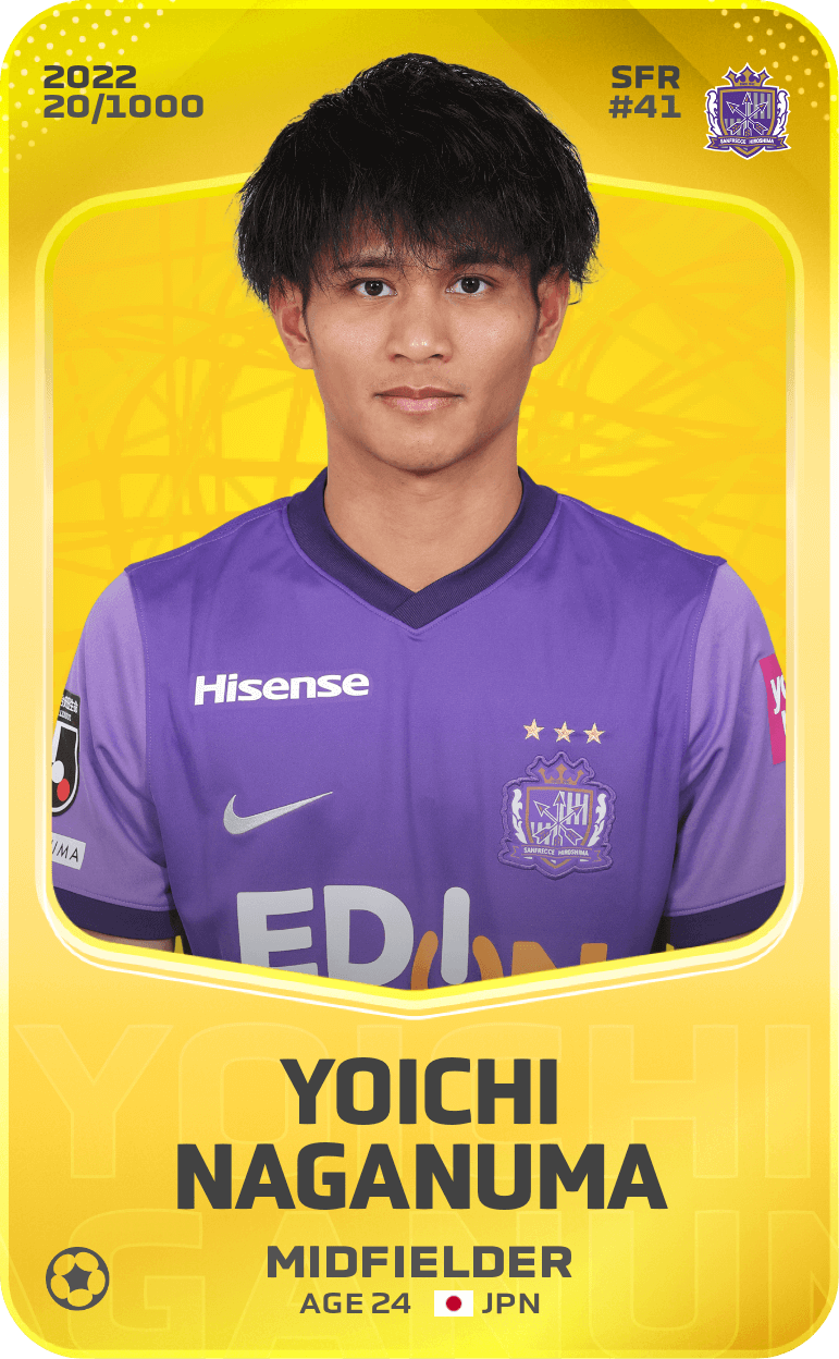 Yoichi Naganuma 2022-23 • Limited 20/1000