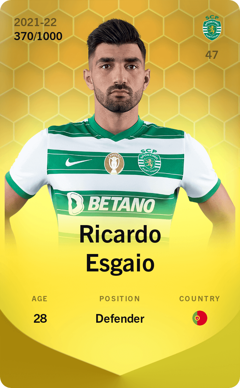 Ricardo Esgaio 2021-22 • Limited 370/1000