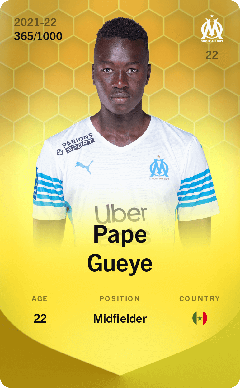 Pape Gueye 2021-22 • Limited 365/1000