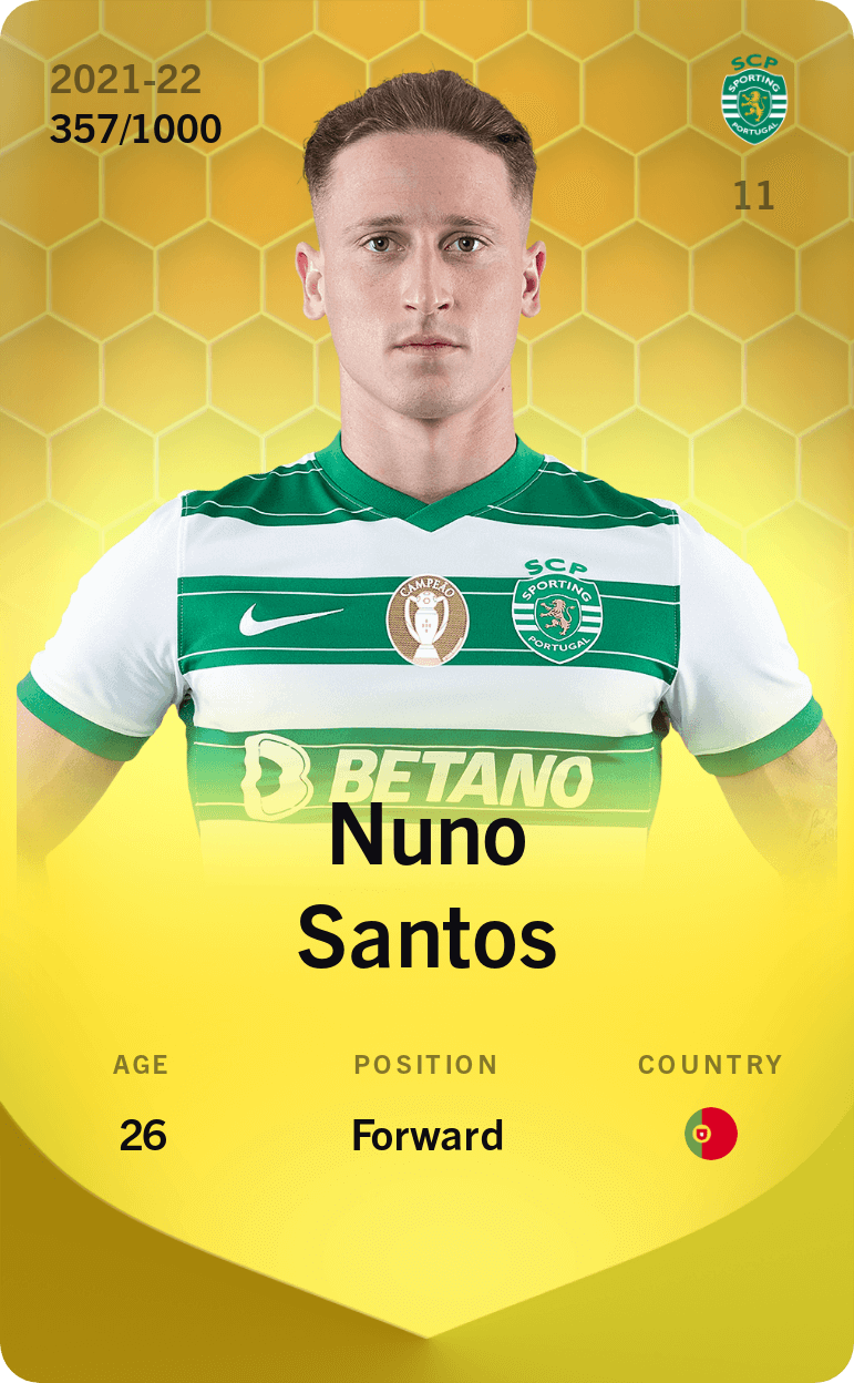 Nuno Santos 2021-22 • Limited 357/1000
