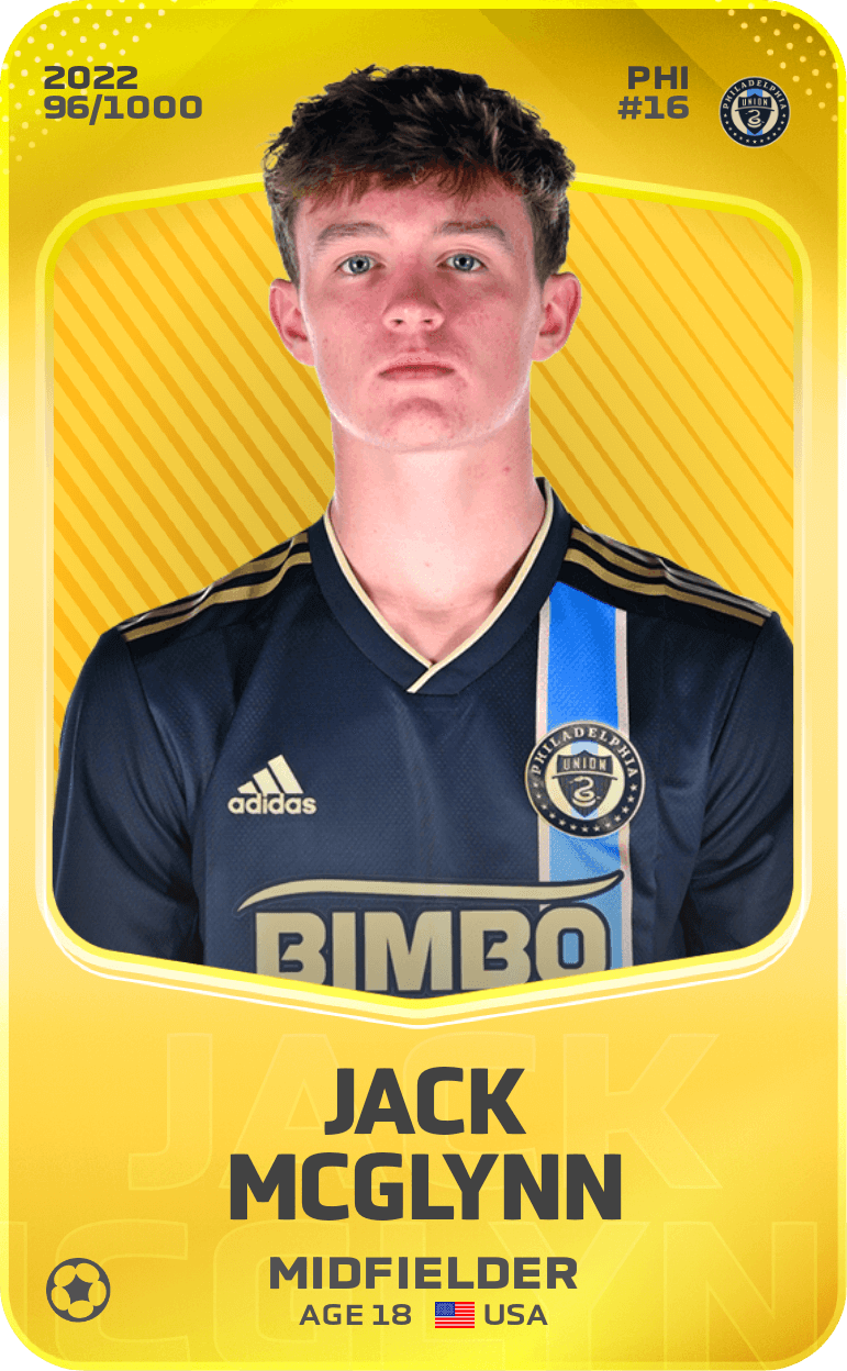 Jack McGlynn 2022-23 • Limited 96/1000