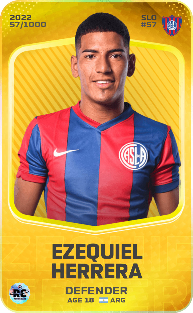 Ezequiel Herrera 2022-23 • Limited 57/1000