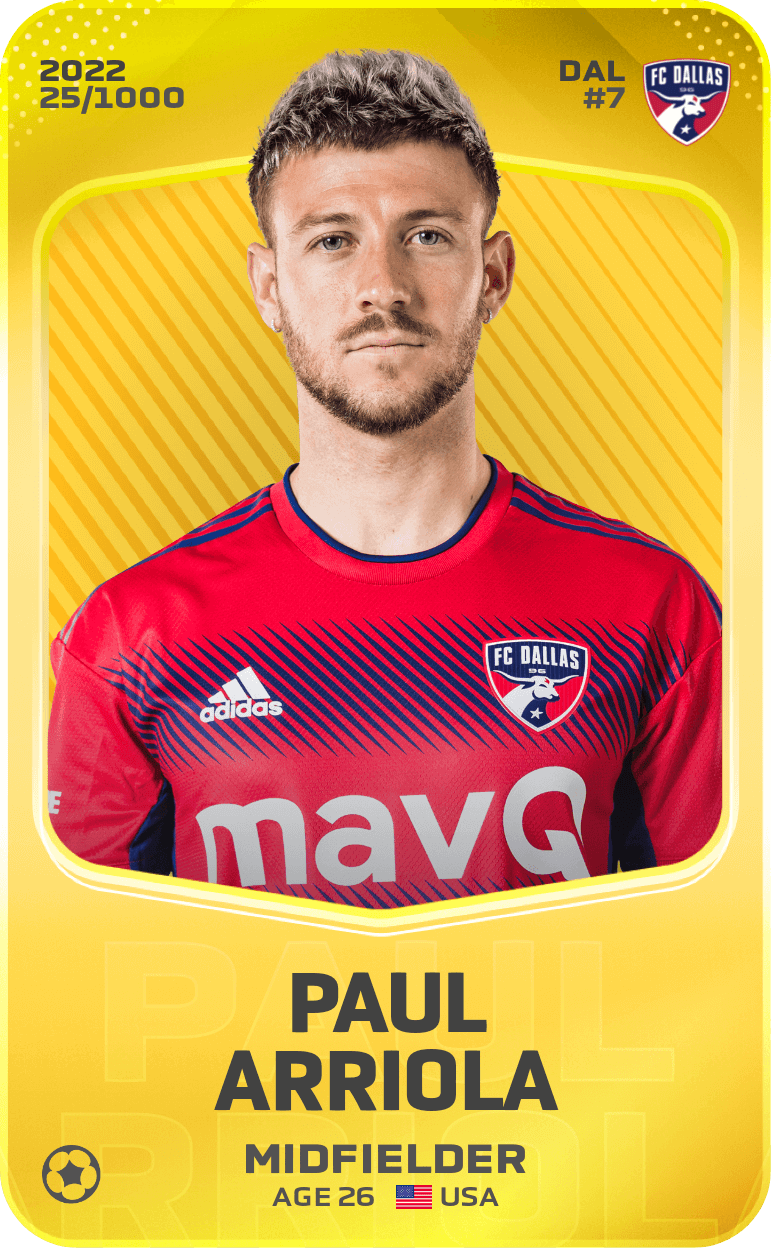 Paul Arriola 2022-23 • Limited 25/1000