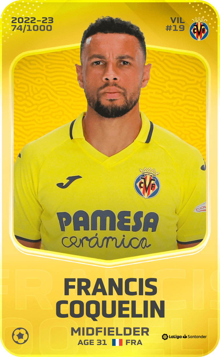Francis Coquelin 2022-23 • Limited 74/1000