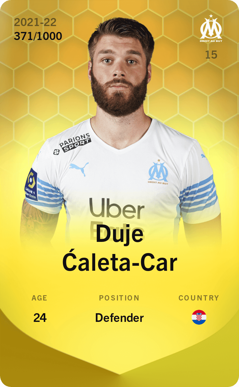 Duje Ćaleta-Car 2021-22 • Limited 371/1000