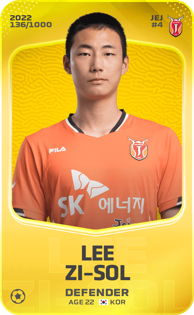 Lee Zi-Sol 2022-23 • Limited 136/1000