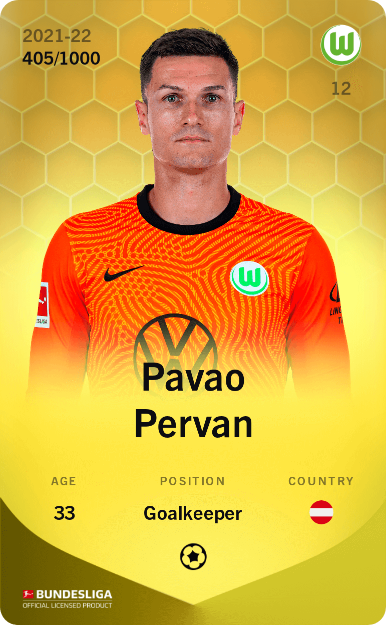Pavao Pervan 2021-22 • Limited 405/1000