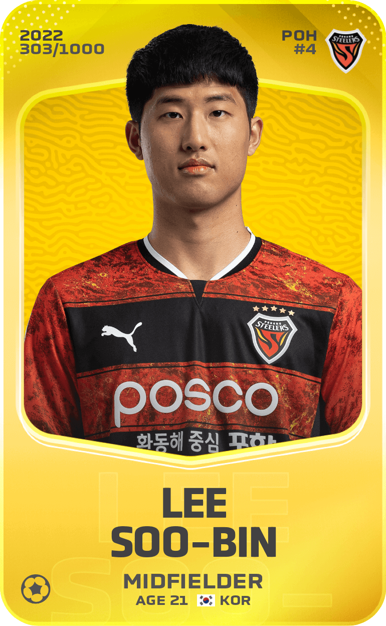 Lee Soo-Bin 2022-23 • Limited 303/1000