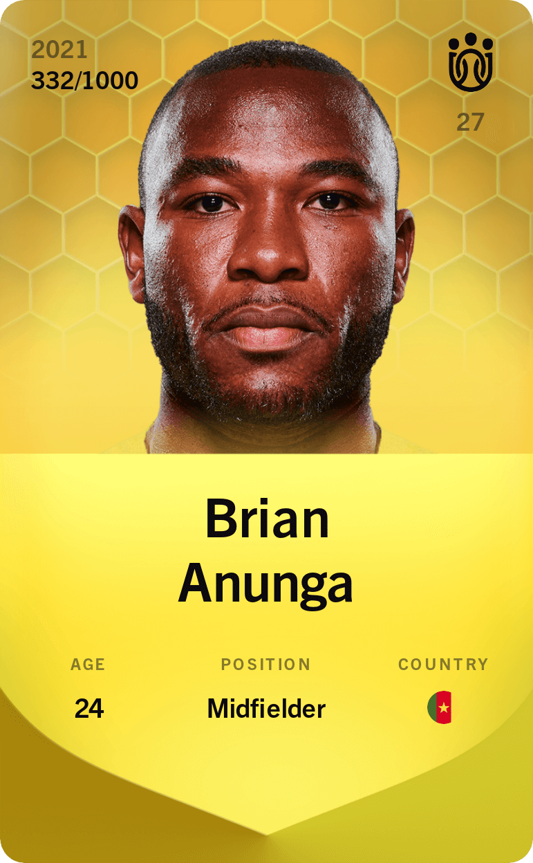 Brian Anunga 2021-22 • Limited 332/1000