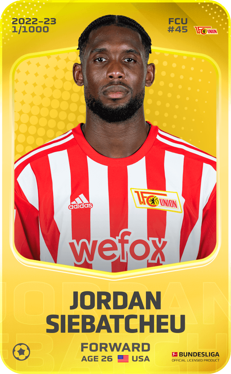 Jordan Siebatcheu 2022-23 • Limited 1/1000