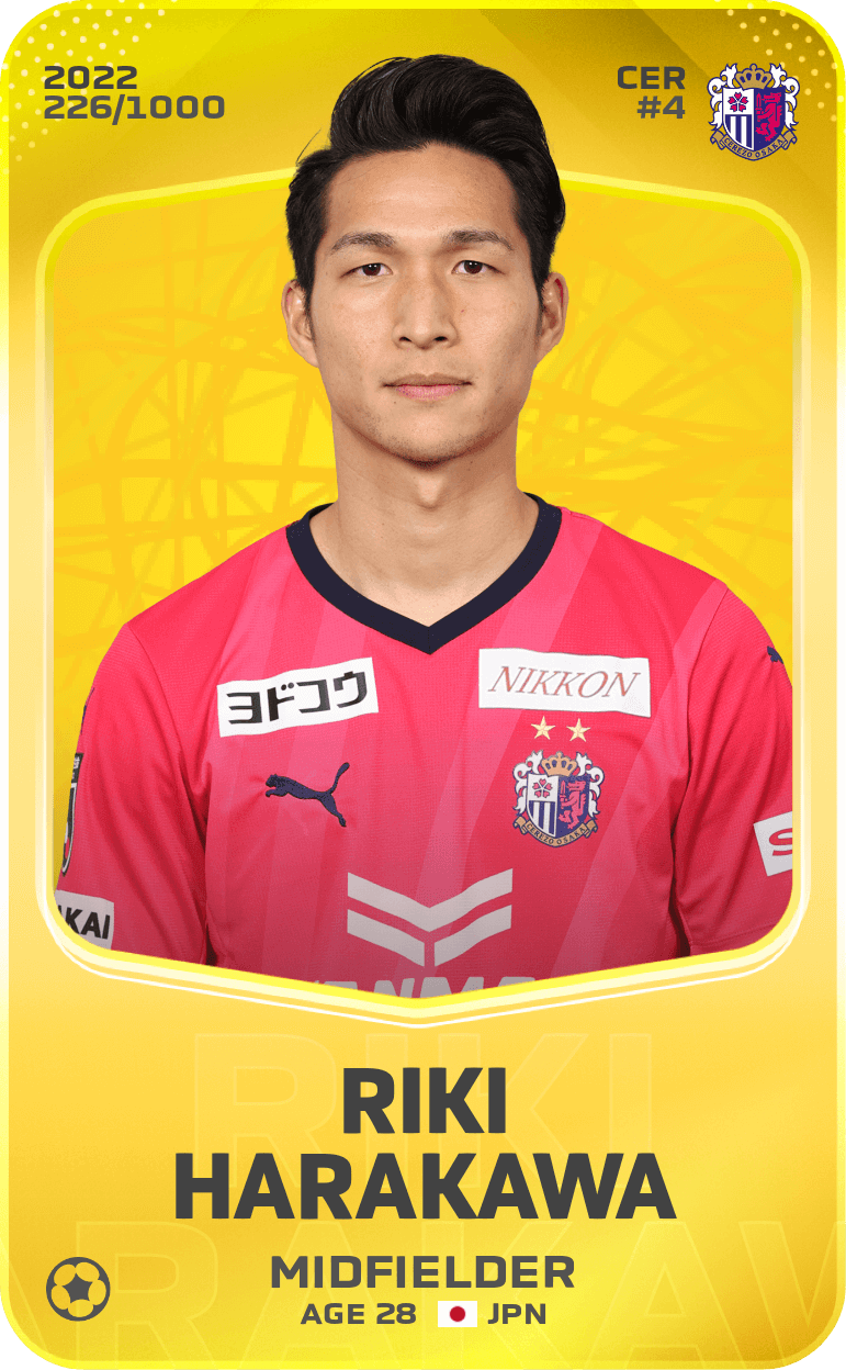 Riki Harakawa 2022-23 • Limited 226/1000
