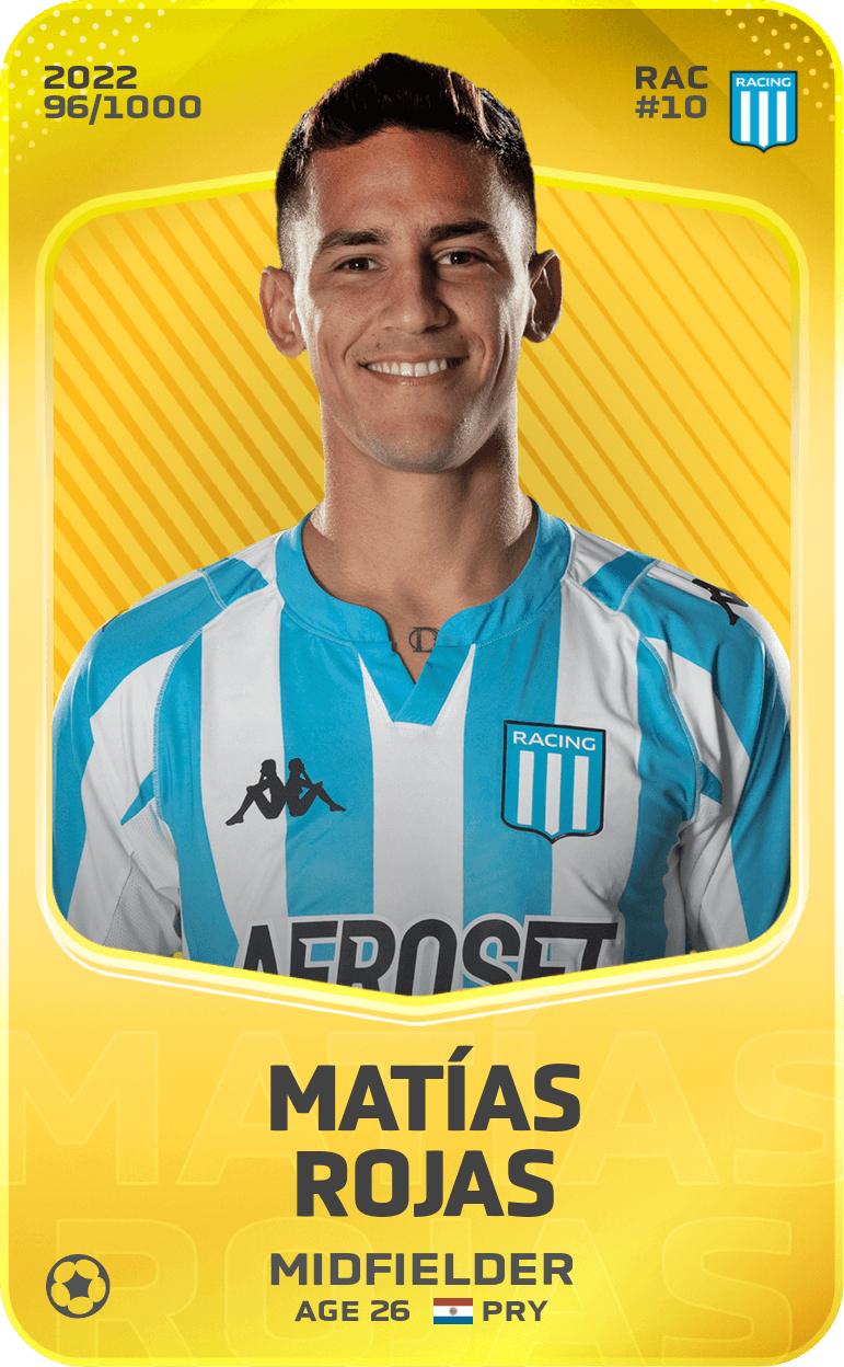 Matías Rojas 2022-23 • Limited 96/1000