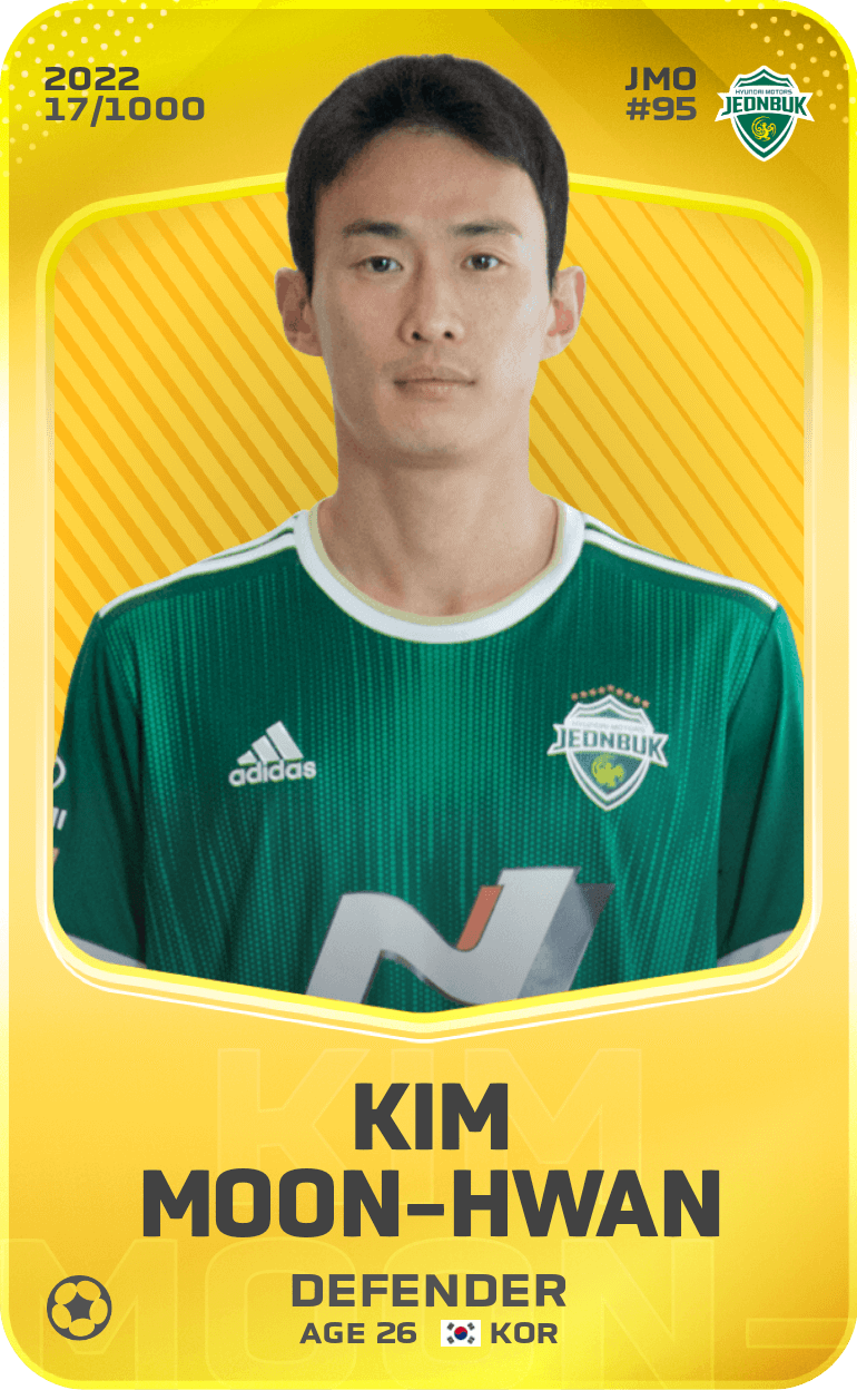 Kim Moon-Hwan 2022-23 • Limited 17/1000