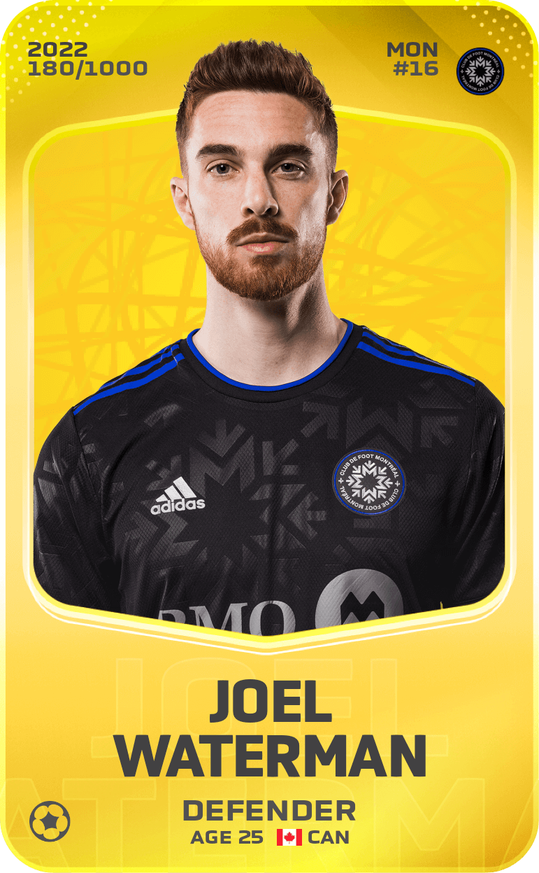 Joel Waterman 2022-23 • Limited 180/1000