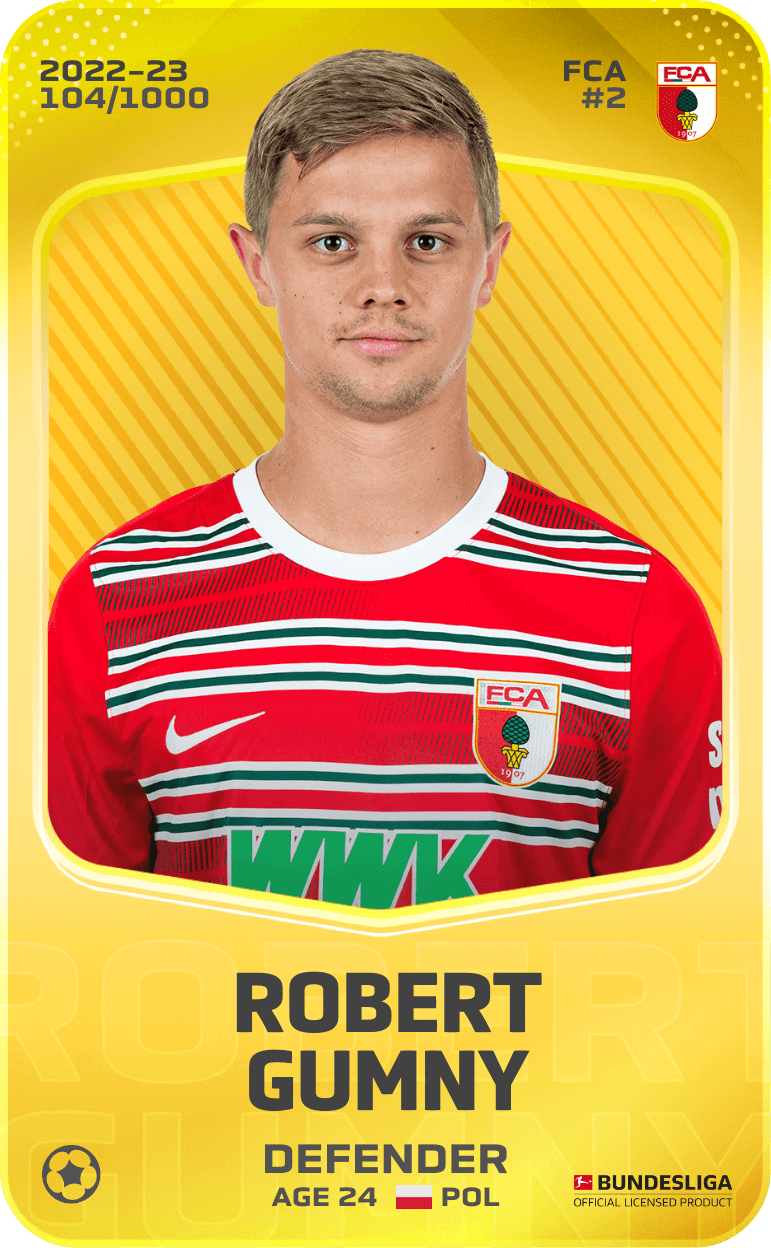 Robert Gumny 2022-23 • Limited 104/1000