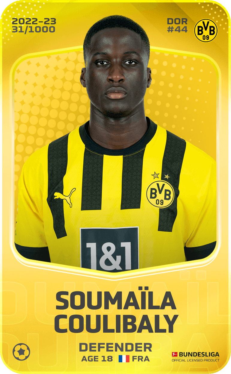 Soumaïla Coulibaly 2022-23 • Limited 31/1000