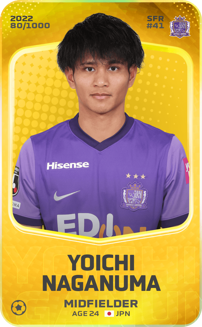 Yoichi Naganuma 2022-23 • Limited 80/1000