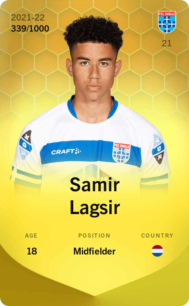 Samir Lagsir 2021-22 • Limited 339/1000