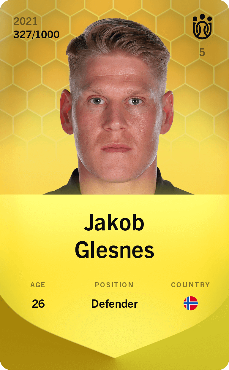 Jakob Glesnes 2021-22 • Limited 327/1000