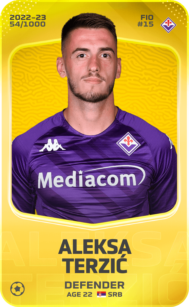 Aleksa Terzić 2022-23 • Limited 54/1000