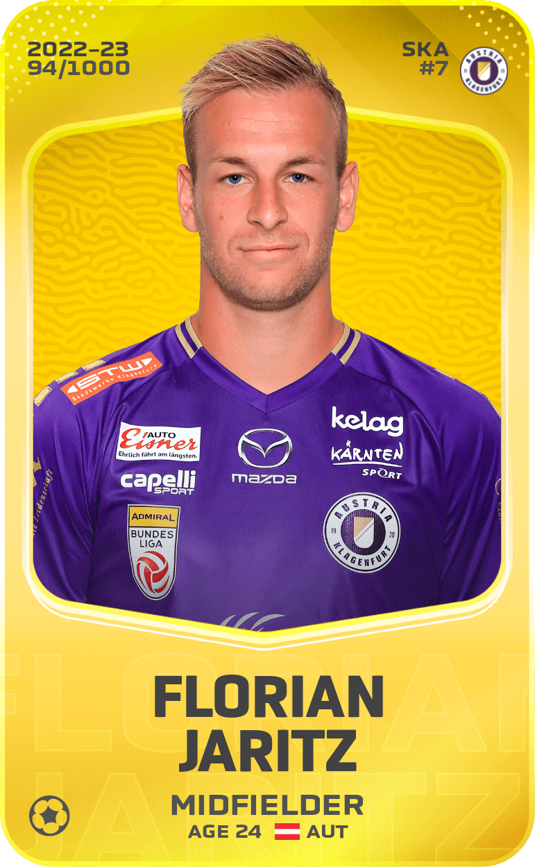 Florian Jaritz 2022-23 • Limited 94/1000