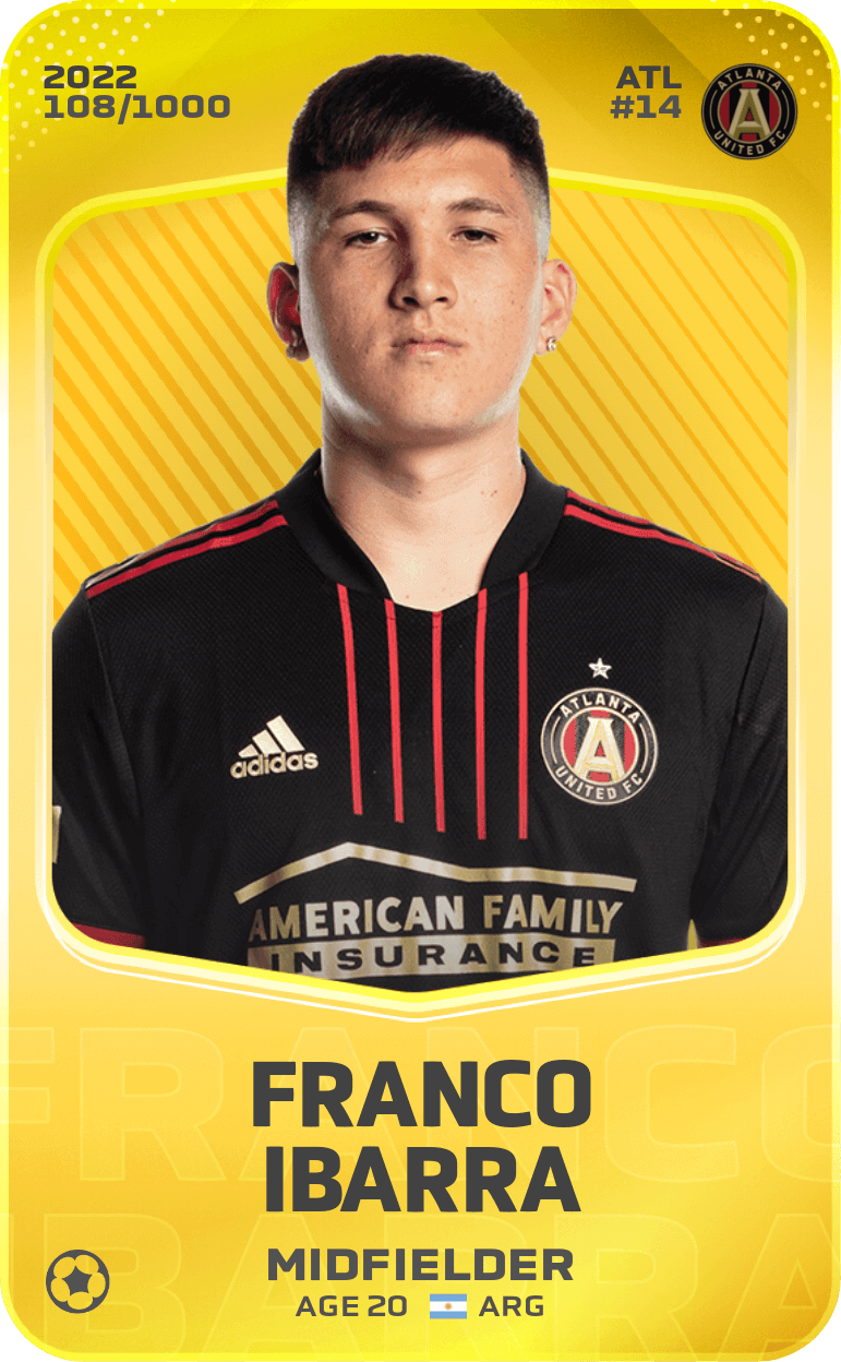 Franco Ibarra 2022-23 • Limited 108/1000