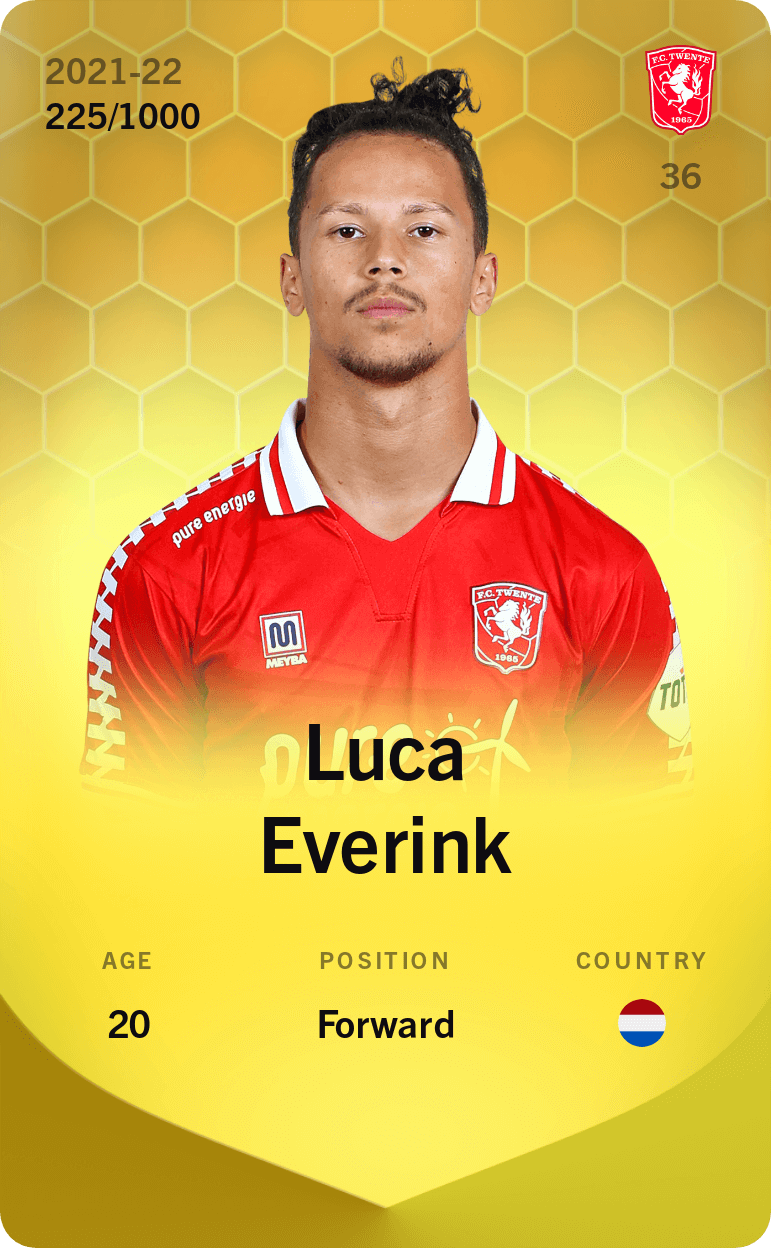 Luca Everink 2021-22 • Limited 225/1000