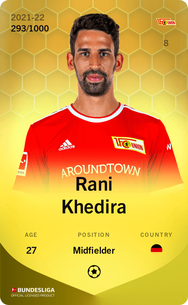 Rani Khedira 2021-22 • Limited 293/1000