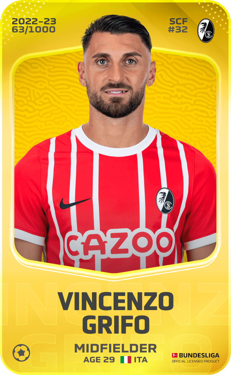 Vincenzo Grifo 2022-23 • Limited 63/1000
