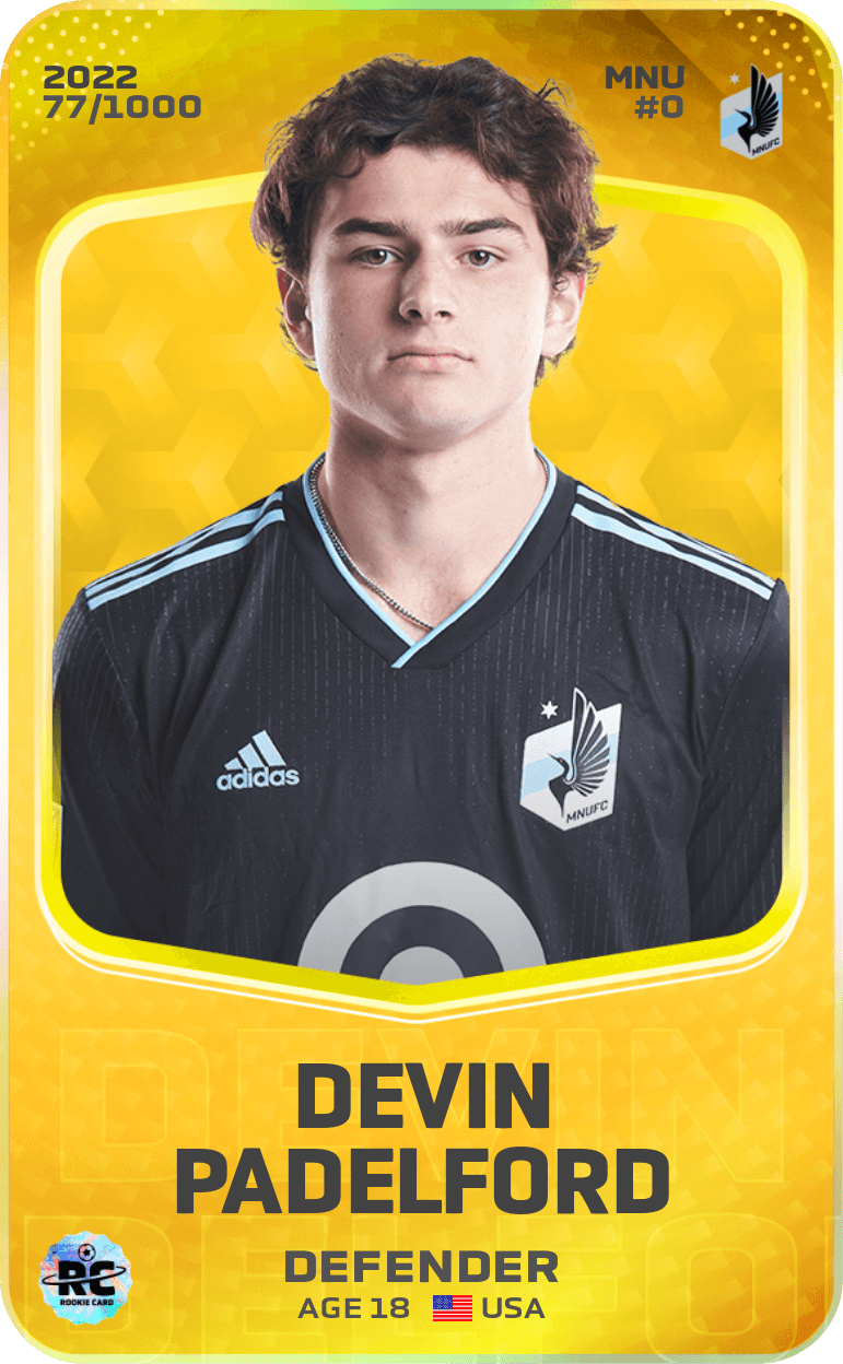 Devin Padelford 2022-23 • Limited 77/1000