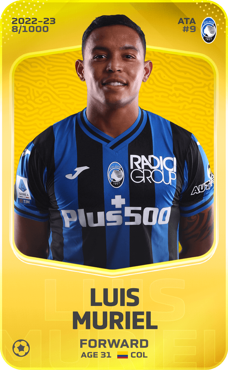 Luis Muriel 2022-23 • Limited 8/1000
