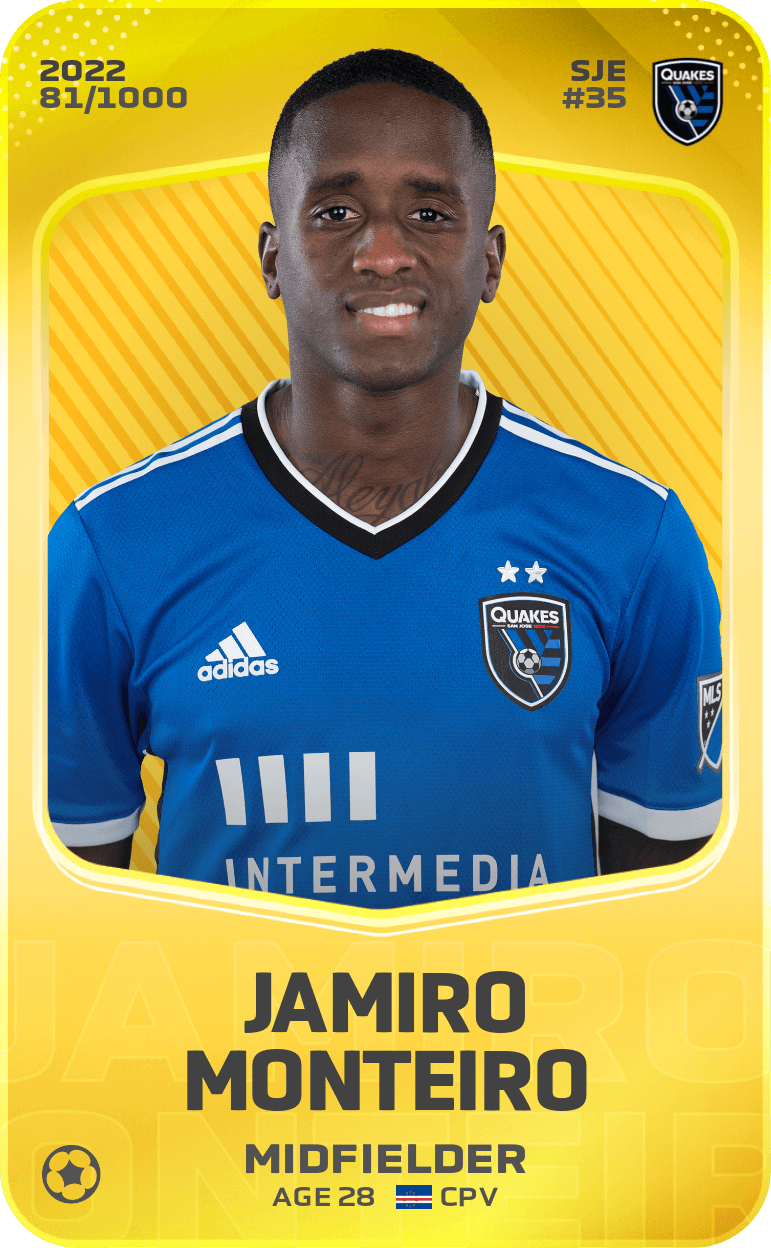 Jamiro Monteiro 2022-23 • Limited 81/1000