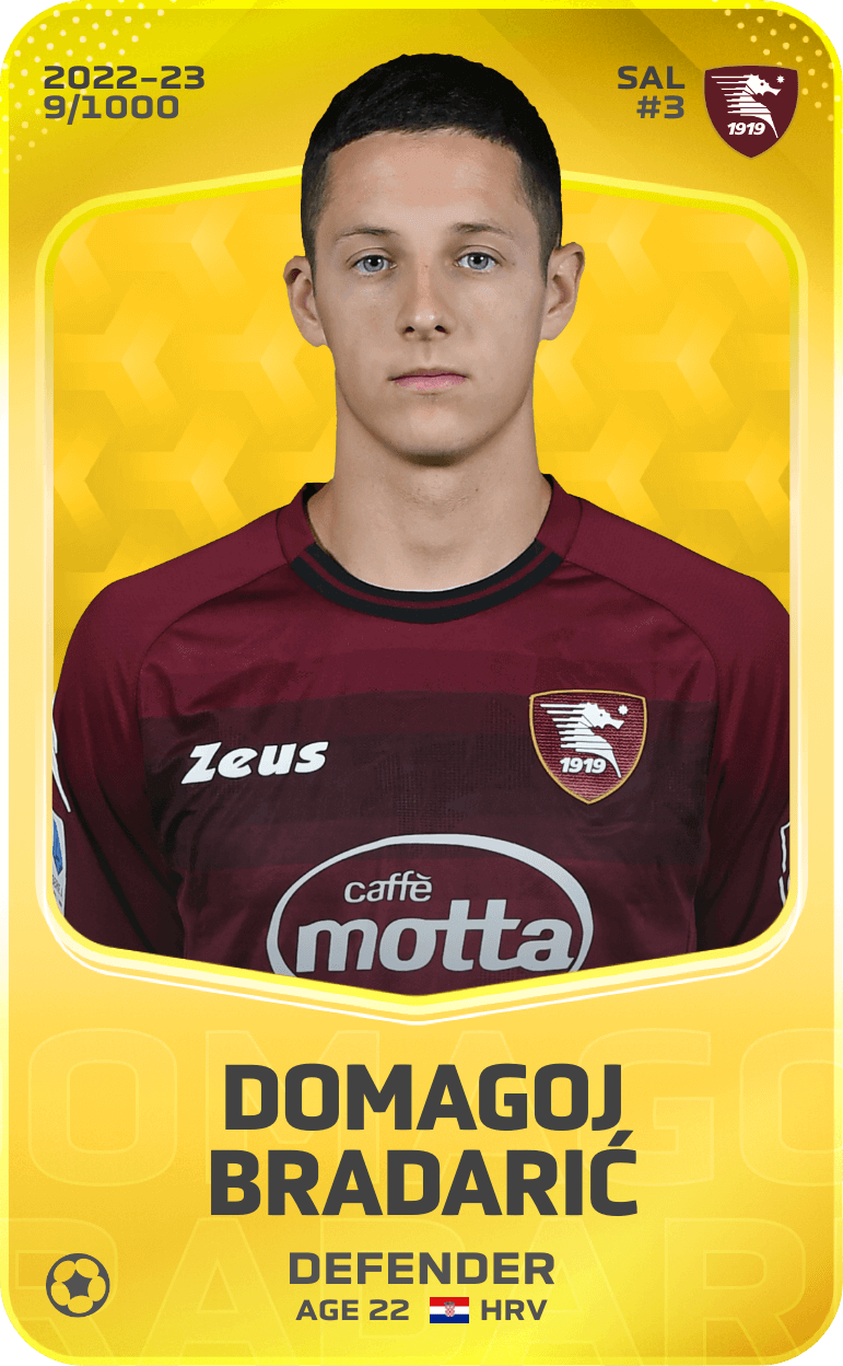 Domagoj Bradarić 2022-23 • Limited 9/1000