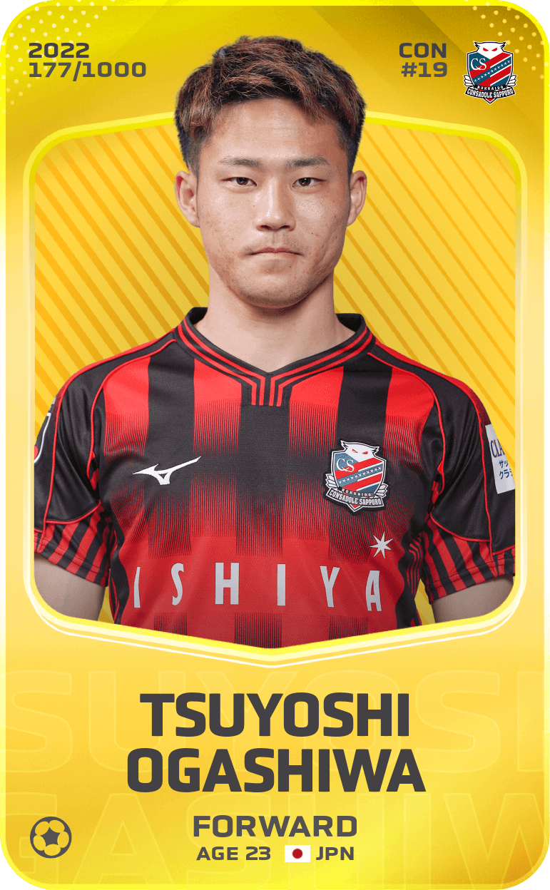 Tsuyoshi Ogashiwa 2022-23 • Limited 177/1000