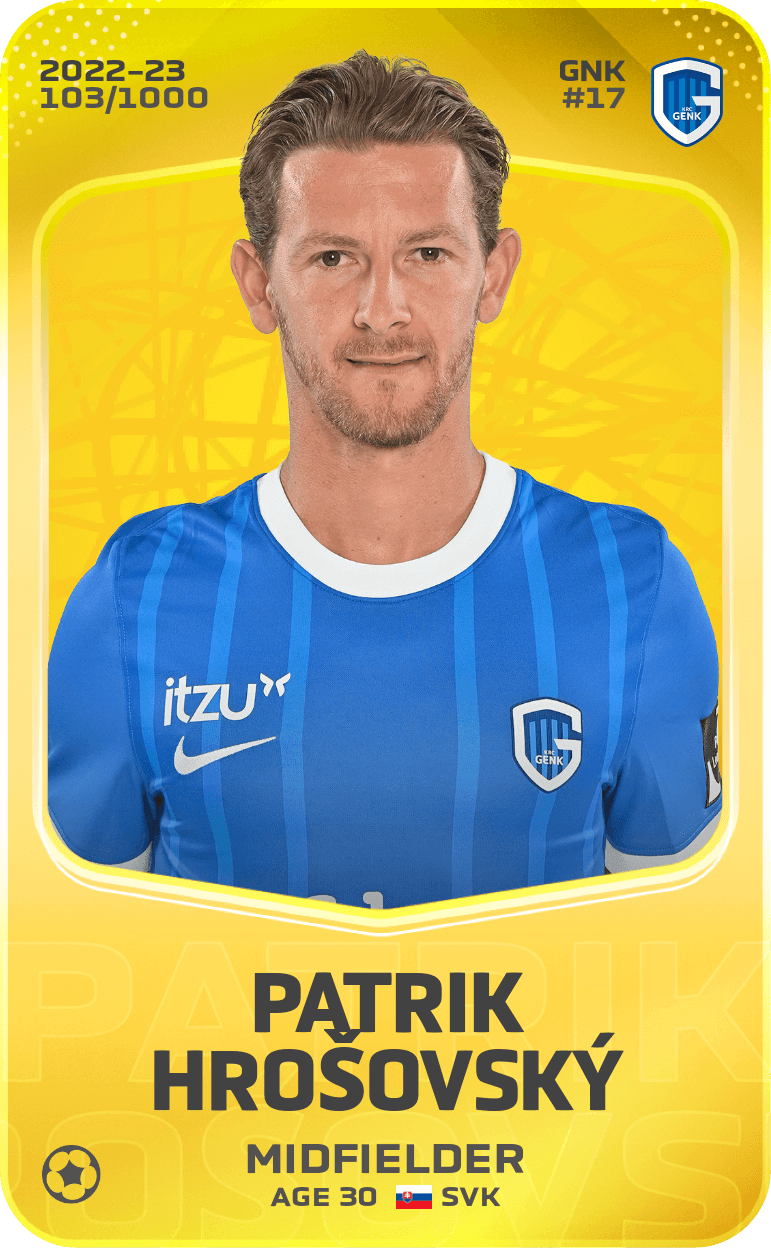 Patrik Hrošovský 2022-23 • Limited 103/1000