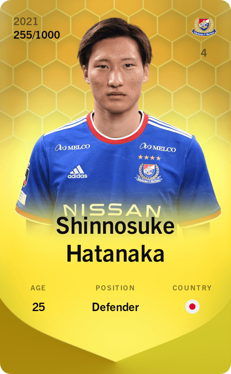 Shinnosuke Hatanaka 2021-22 • Limited 255/1000