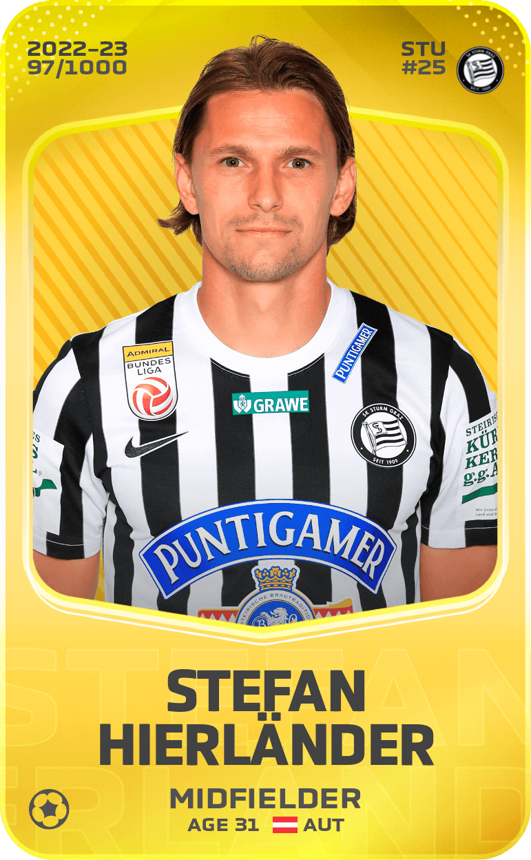 Stefan Hierländer 2022-23 • Limited 97/1000