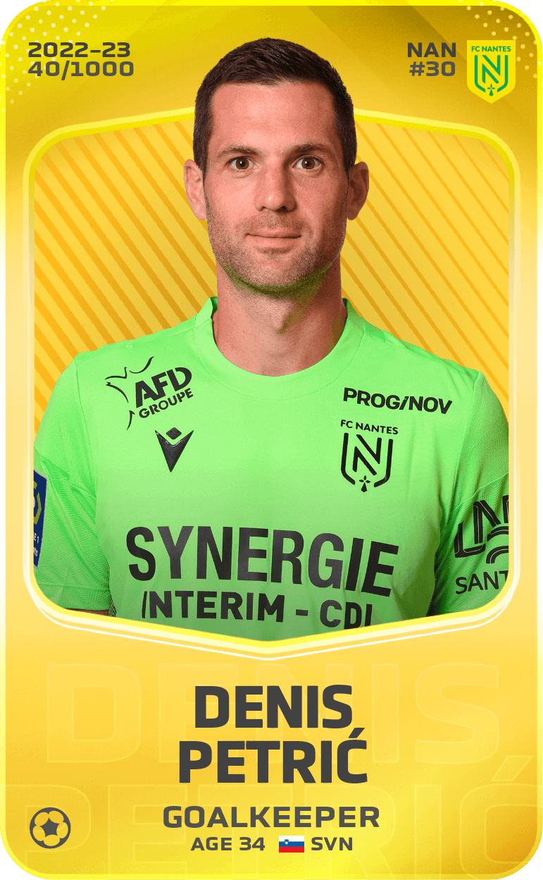 Denis Petrić 2022-23 • Limited 40/1000