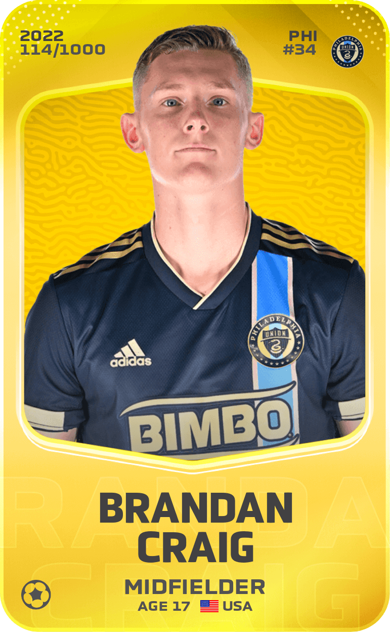 Brandan Craig 2022-23 • Limited 114/1000