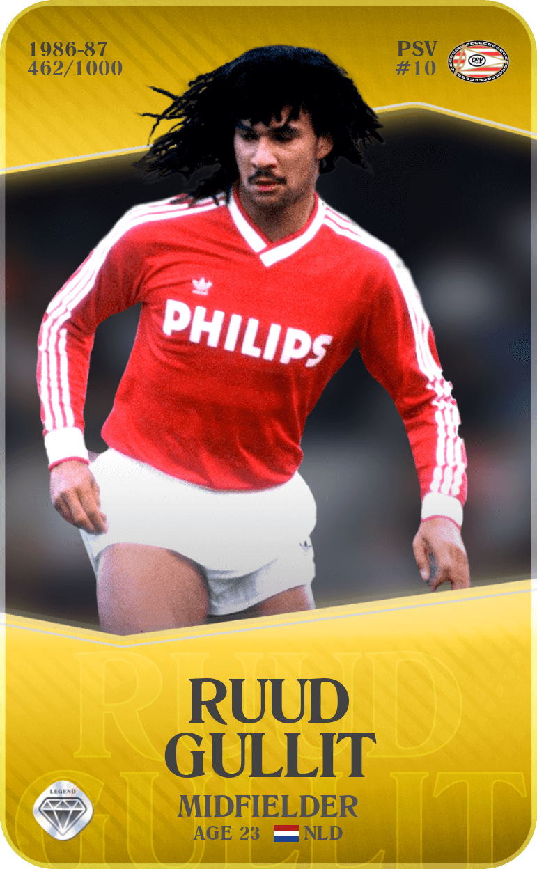 Ruud Gullit 1986-87 • Limited 462/1000
