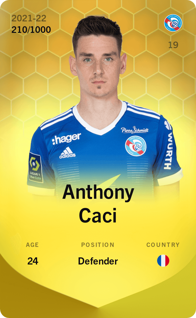 Anthony Caci 2021-22 • Limited 210/1000