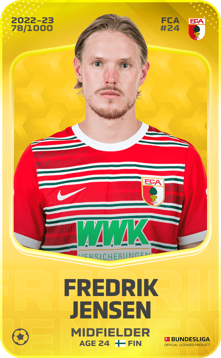 Fredrik Jensen 2022-23 • Limited 78/1000