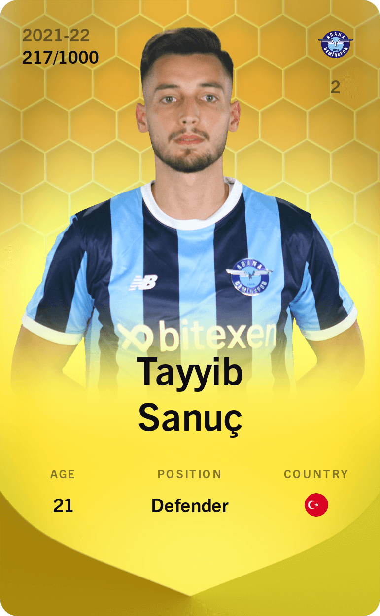 Tayyib Sanuç 2021-22 • Limited 217/1000