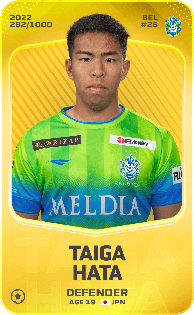 Taiga Hata 2022-23 • Limited 282/1000