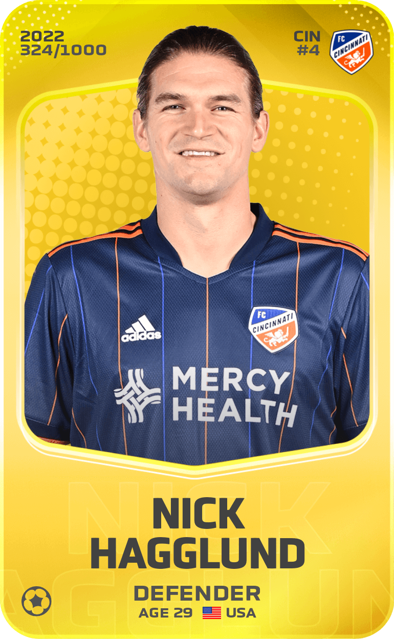 Nick Hagglund 2022-23 • Limited 324/1000